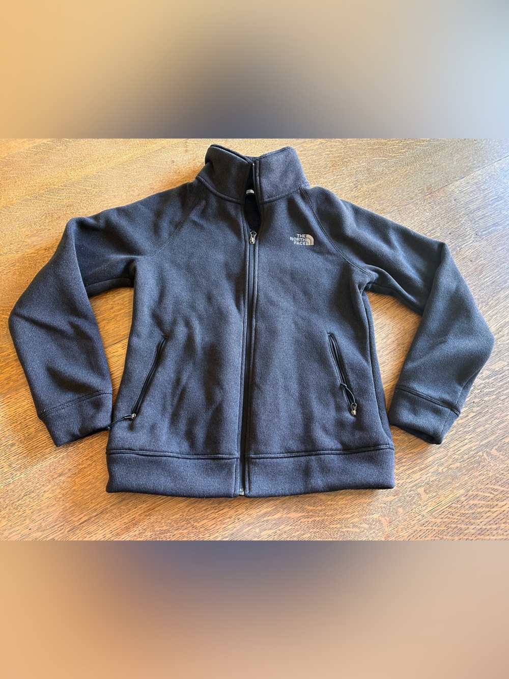 Women’s The North Face zip-up jacket, size Small